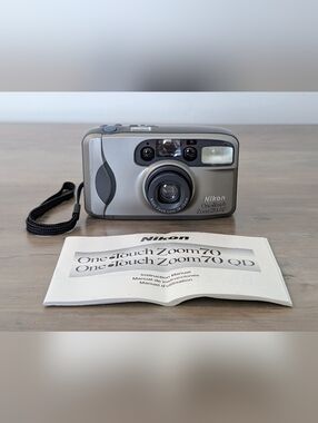 Vintage Nikon One Touch Zoom 70 AF 35mm Point Shoot Film Camera With Manual